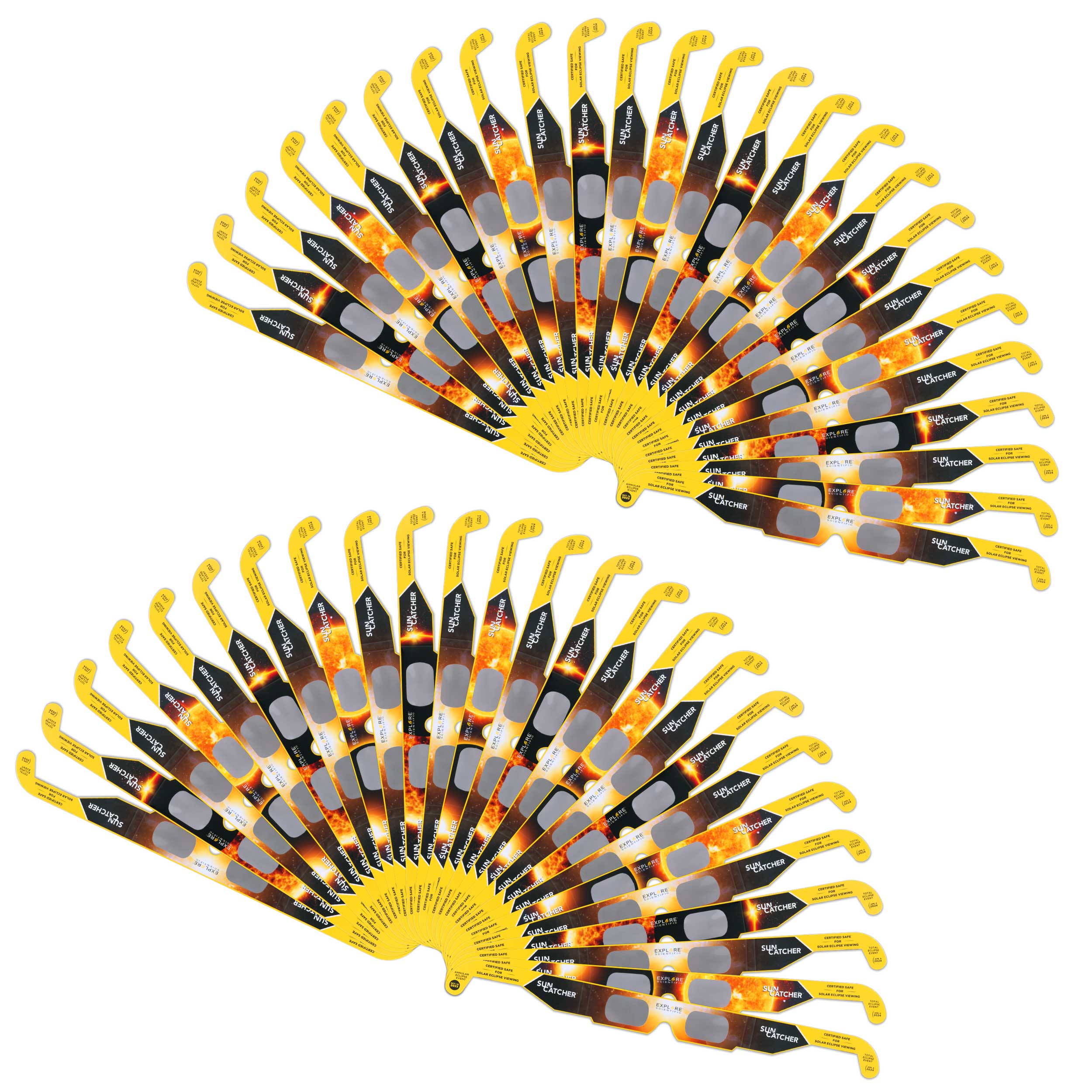 太阳捕手日食眼镜(1000个装,含柜台展示)