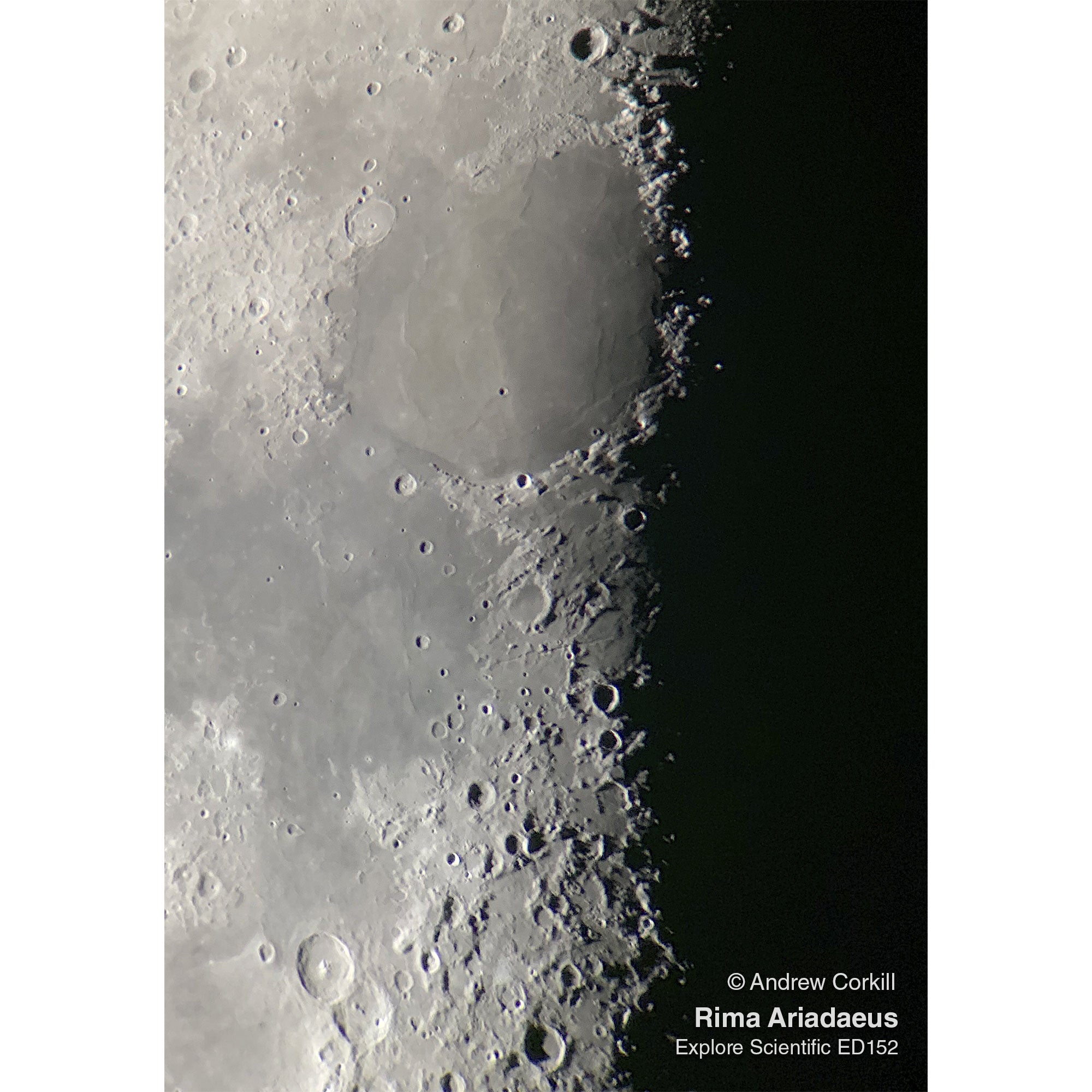 探索碳纤维中的科学ED152空间间隔望远镜-TED15208CF-HEX33