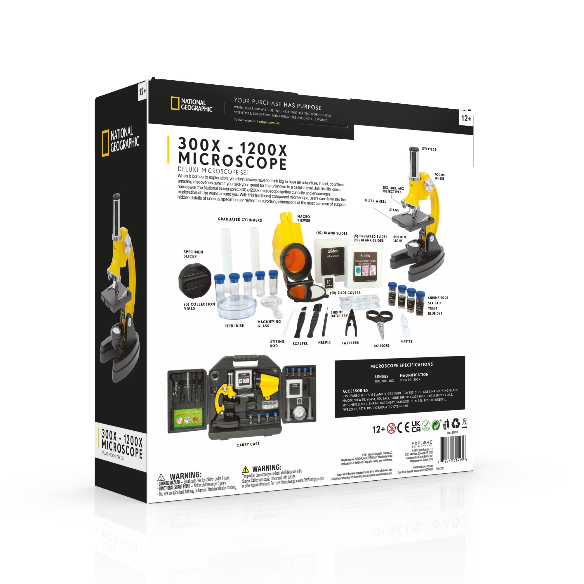 国家地理300x-1200x带有硬壳的显微镜