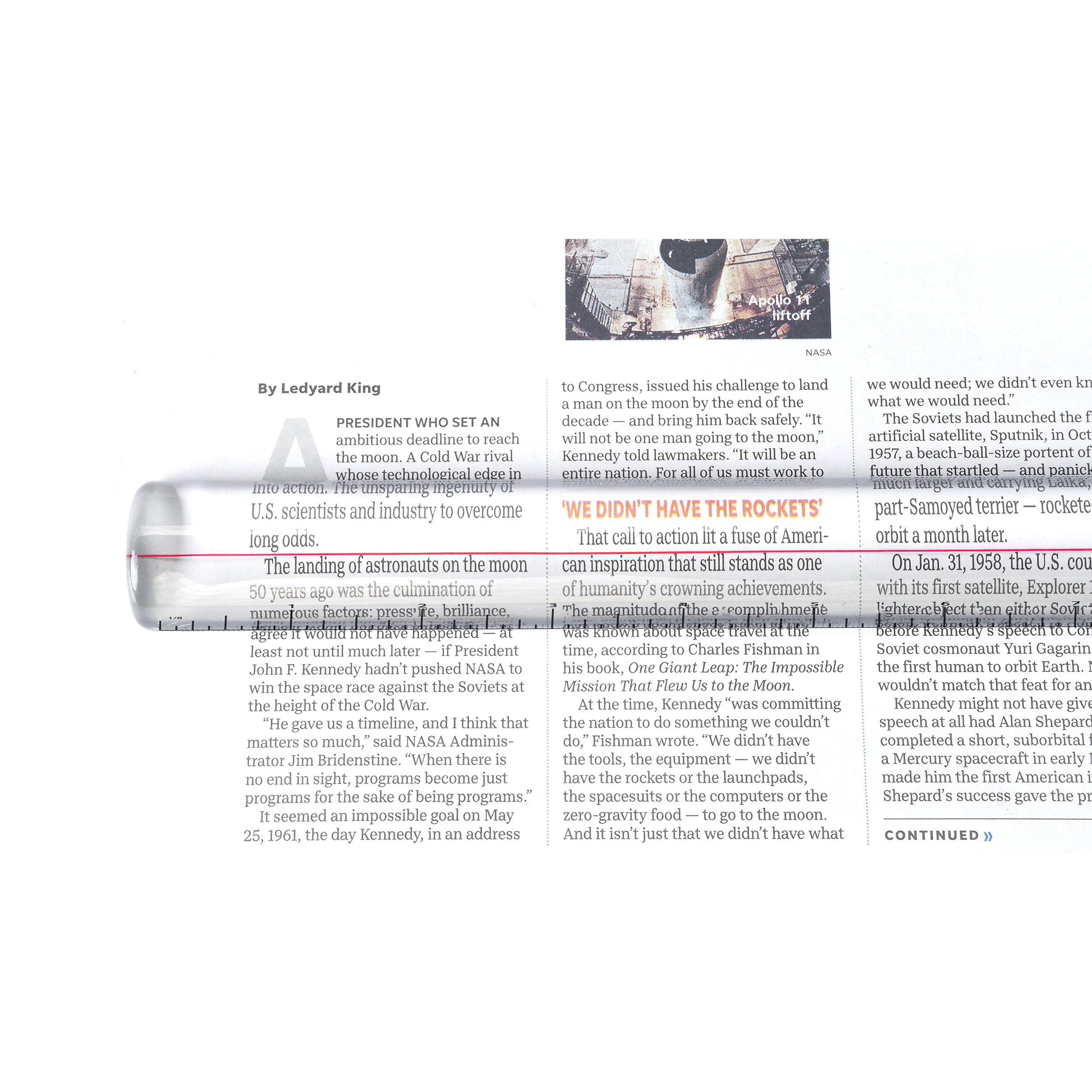 National Geographic 2x Ruler Magnifying Glass