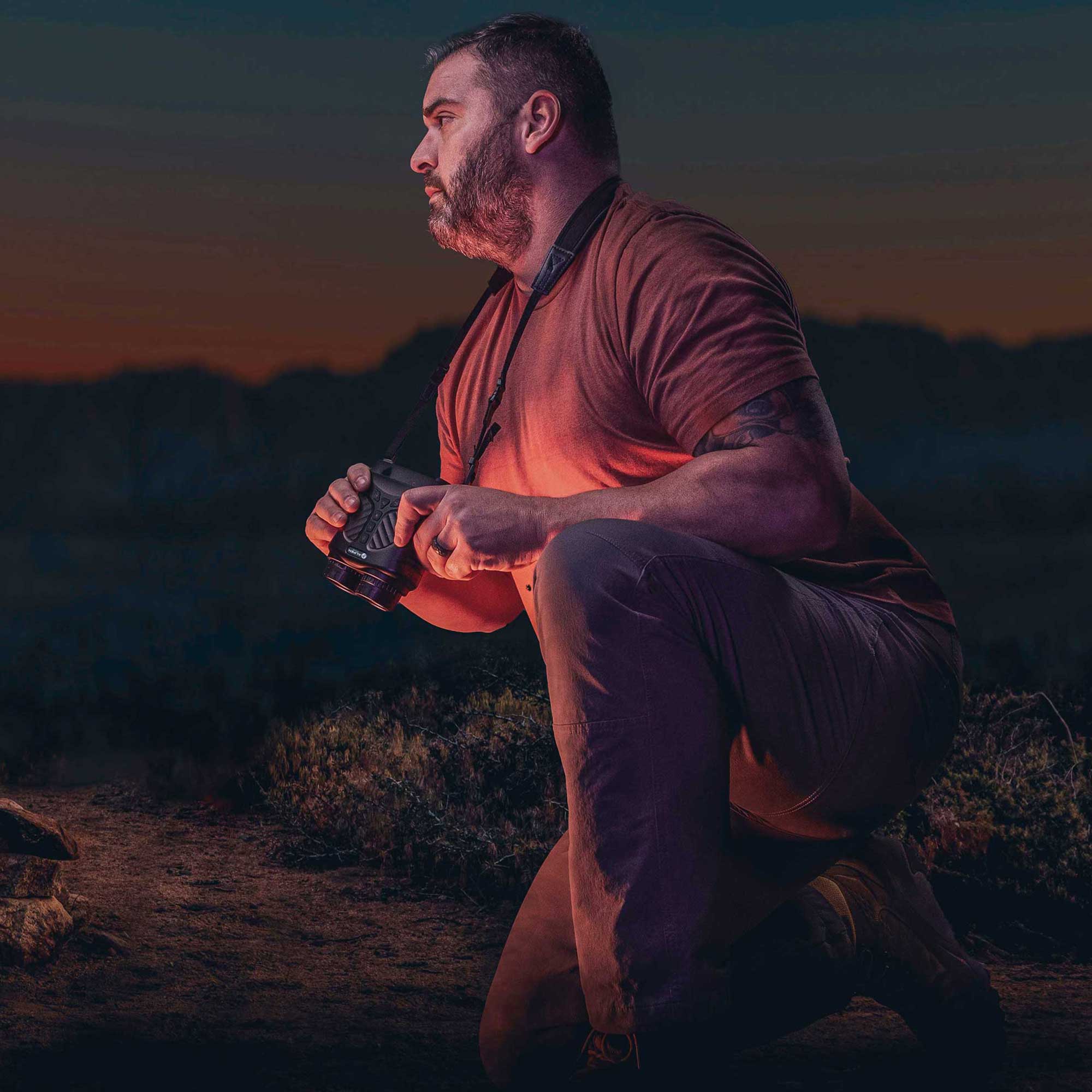 夜视数码双筒望远镜