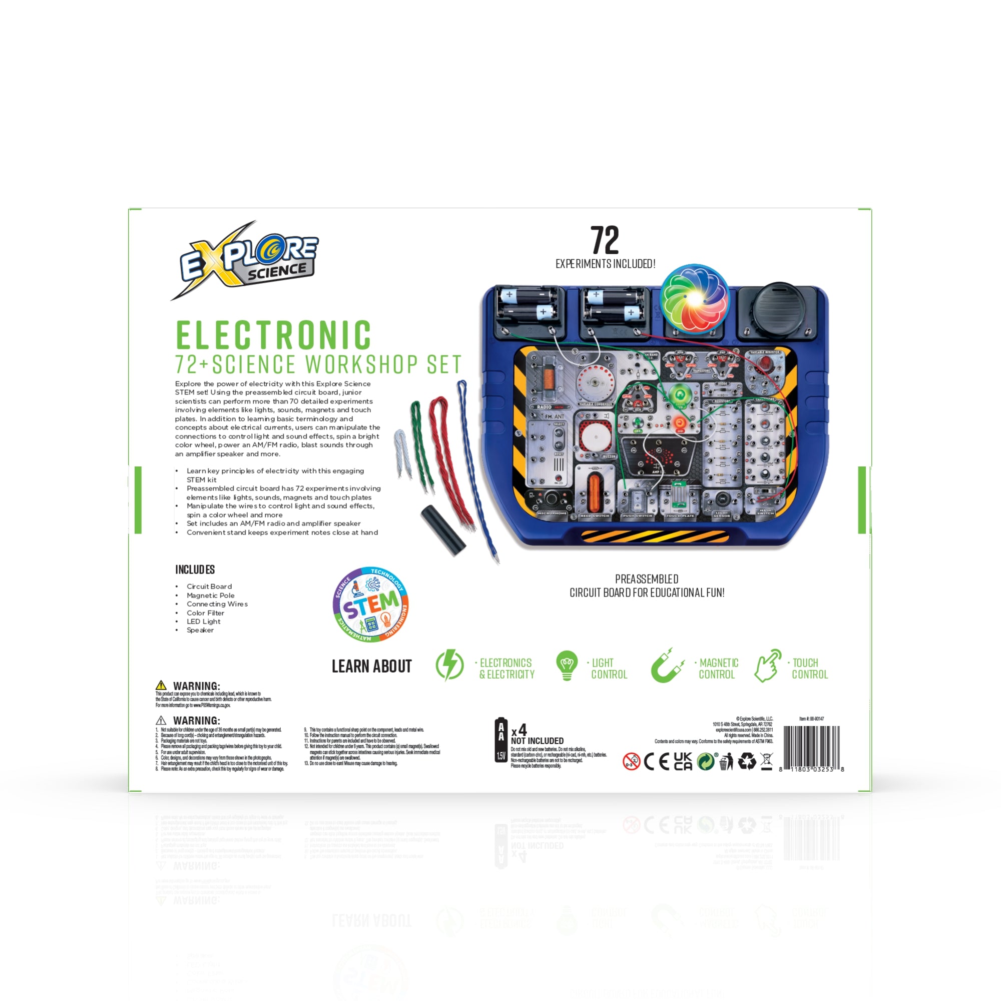 Explore Science Electronic 72+ Wissenschaftsworkshop – MINT