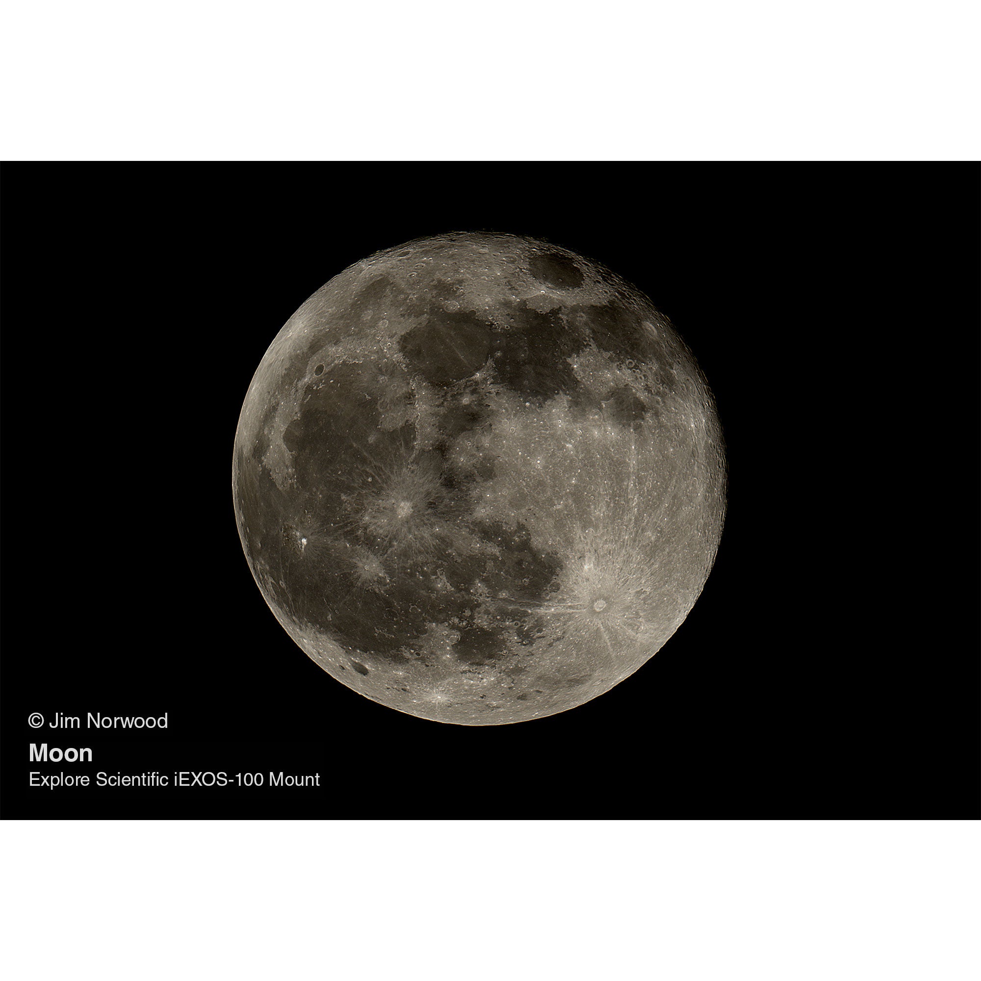 ED80-FCD100 Air-Spaced Triplet Refractor Telescope with iEXOS-100-2 PMC-Eight Equatorial Tracker System and Field Flattener