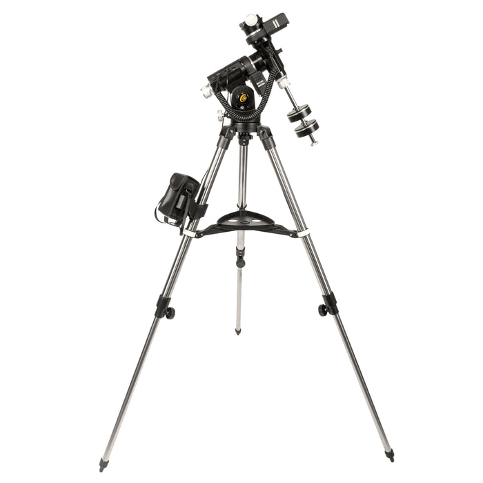 Explore Scientific ED80 Essential Series Air-Spaced Triplet Refractor Telescope with iEXOS-100-2 PMC-Eight Equatorial Tracker System with WiFi and Bluetooth, 2 Extra Counterweights, Field Flattener and Solar Filter